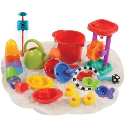 Kaplan Early Learning Waterworks Sand and Water Play Set for Twos