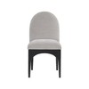 Meridian Furniture,Waldorf Chenille Fabric Dining Chair - 3 of 4