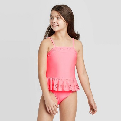 pink swimsuits for girls