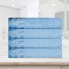 Charming Floral Accent Cotton Towel Set by Blue Nile Mills - 2 of 4