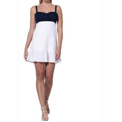 Women's Reece Ruffle Linen Dress - LUSANA M : Target