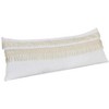 Sweet Jojo Designs Body Pillow Cover (Pillow Not Included) 54in.x20in. Boho Fringe Ivory - 2 of 4