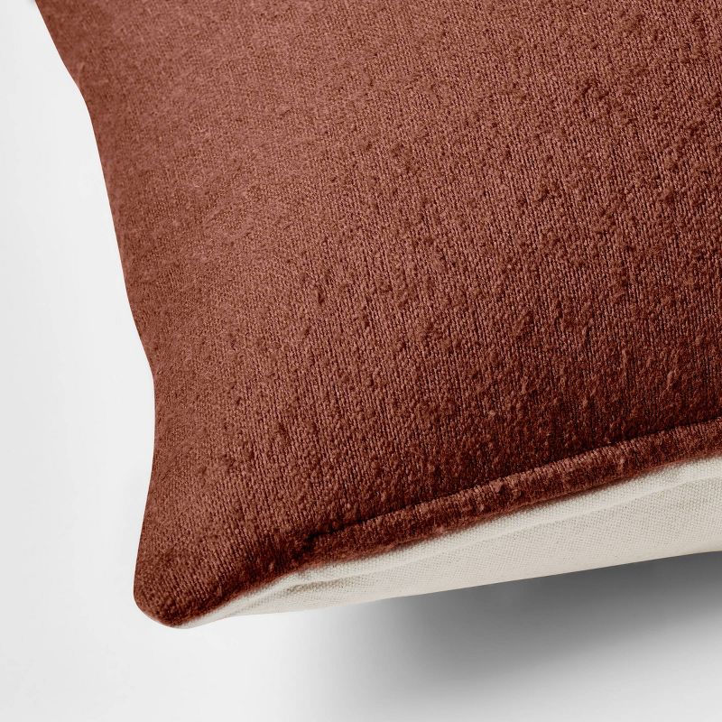 Oblong Boucle Color Blocked Decorative Throw Pillow - Threshold™, 5 of 10