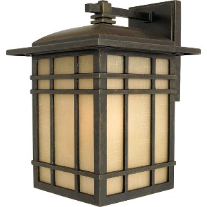 Hillcrest 1-Light Imperial Bronze Outdoor Wall Lantern - 1 of 4