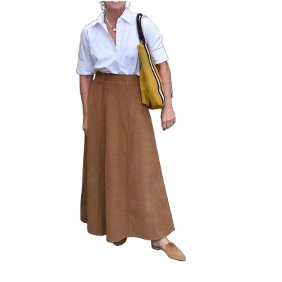 Women's Hanley Midi Skirt - Madison Mathews XS