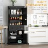 LunaLulinlk Freestanding Modern Kitchen Pantry Cabinet - 2 of 4