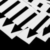 Unique Bargains PVC Waterproof Removable Self-Adhesive Wall Marking Arrow Stickers - 4 of 4