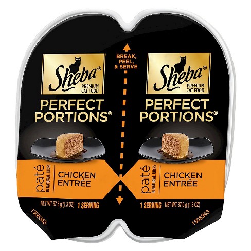 Sheba Perfect Portions (Chicken) Wet Cat Food - 2.6oz : Target