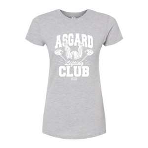 Women's - Marvel - Thor Asgard Lift Club Fitted Graphic T-Shirt - 1 of 3