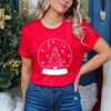 Simply Sage Market Women's Christmas Snow Globe Short Sleeve Graphic Tee - 2 of 3