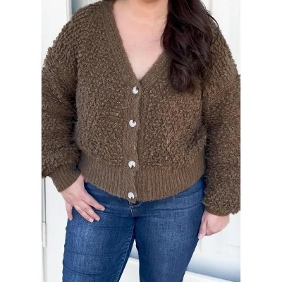 Women's Lainey Sweater Cardigan - Hem & Thread
