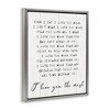 Stupell Industries Inspirational I love You the Most Floating Frame Canvas Art - 2 of 4