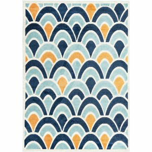 Unique Loom    Belize Outdoor Dangriga Area Rug - 1 of 4