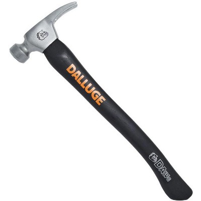 Vaughan Dalluge 21 oz Milled Face Curved Framing Hammer 18 in. Hickory Handle