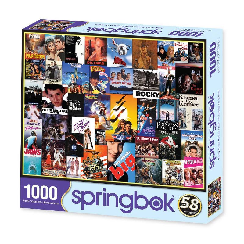 Springbok Going to the Movies Jigsaw Puzzle 1000pc, 1 of 6