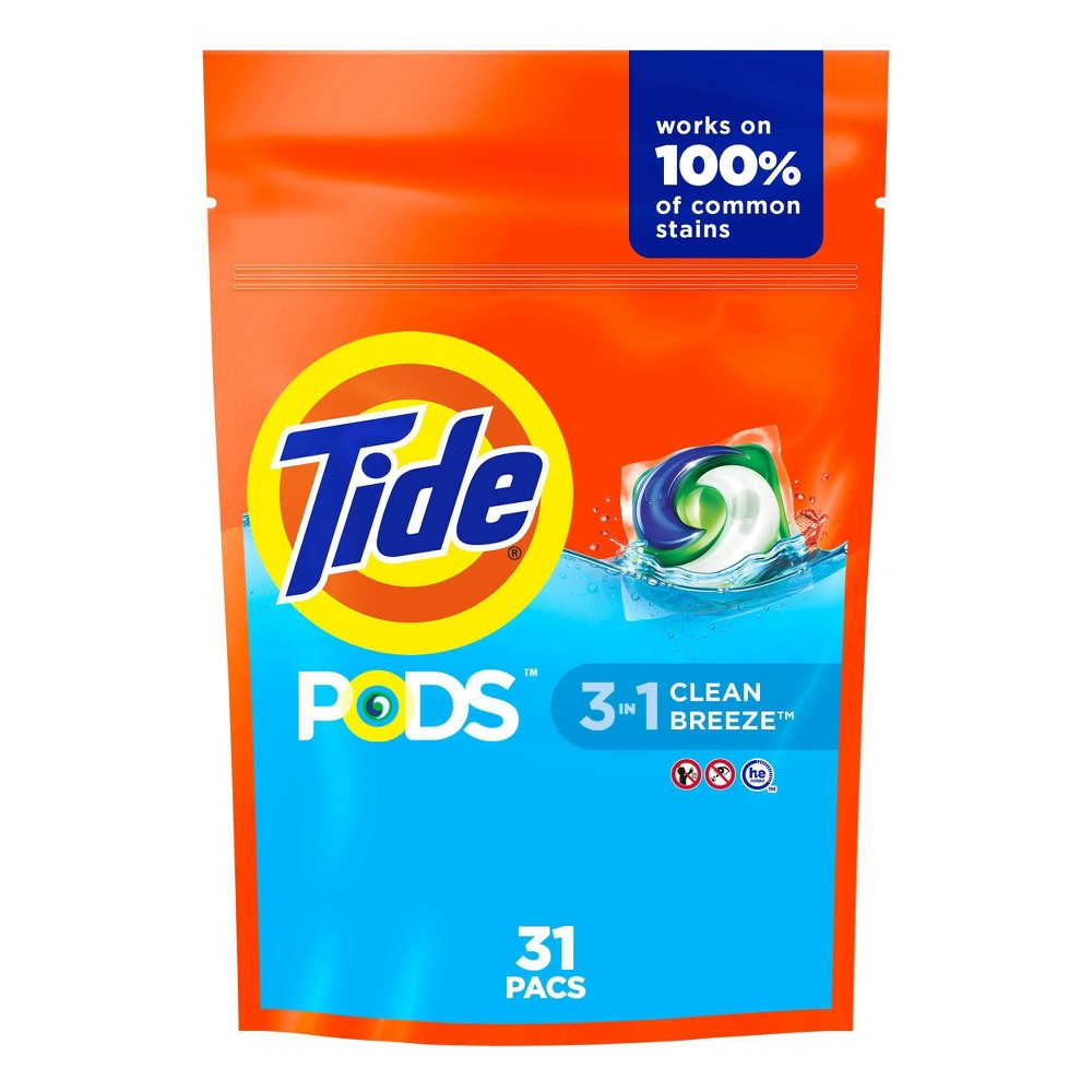 UPC 037000509622 - Tide PODS Liquid Laundry Detergent Pacs Clean Breeze ...