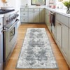 COZONY Washable Vintage Boho Area Rug, Stain Resistant Non-Slip Floral Carpet for Living Room Dining Room Bedroom - 3 of 4