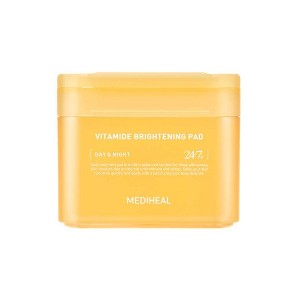 MEDIHEAL Vitamide Brightening Toner Pads - 100ct - 1 of 4