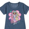 Girls' - LOL Surprise! - Candylicious Original Graphic Short Sleeve Fleece Dress - 2 of 4