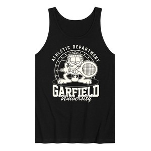 Men's - Garfield - Tennis Graphic Tank Top - 1 of 3