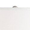 Possini Euro Design Jaime Modern Table Lamps 26" High Set of 2 Blue Gray Art Glass White Fabric Drum Shade for Bedroom Living Room Bedside Nightstand - 3 of 4