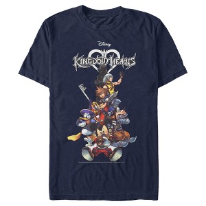 Men's Kingdom Hearts Coded Box Art T-Shirt - 1 of 4