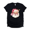 Simply Sage Market Watercolor Santa Face Short Sleeve Tee - 2 of 4