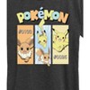 Women's - Pokémon - Pikachu and Eevee Pastel Short Sleeve Graphic T-Shirt - 2 of 4