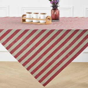 Solino Home Stripe Linen Table Throw | Sorrento Stripe - 1 of 4