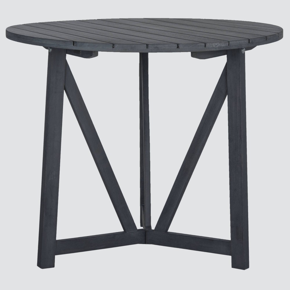 Cloverdale Round Table Gray Safavieh