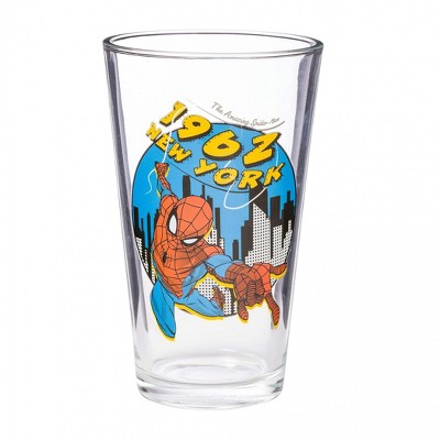 Adult Spider-Man 1962 New York Comic Book Pint Glass