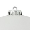 Northlight Shiny Commercial Shatterproof Christmas Ball Ornament 10" (250mm) - Winter White - 2 of 4