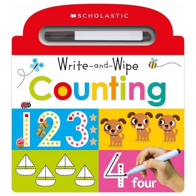 Write and Wipe Counting (Vol 3) (Hardcover) (Scholastic Inc.)