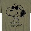 Boys' - Peanuts - Cool Joe Keep On Smiling Short Sleeve Graphic T-Shirt - 2 of 4