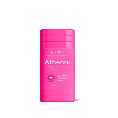 Athena Club All Over Deodorant - Super Pink - 3oz