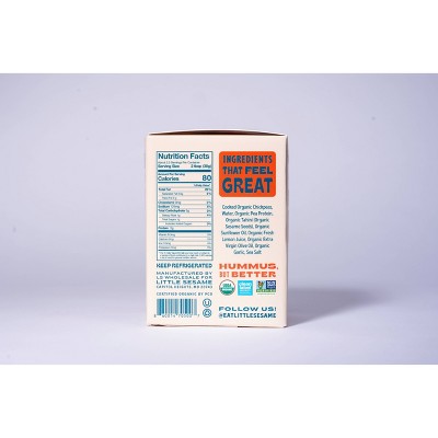 Little Sesame Sesame Protein Hummus Dip - 2.5oz/4pk