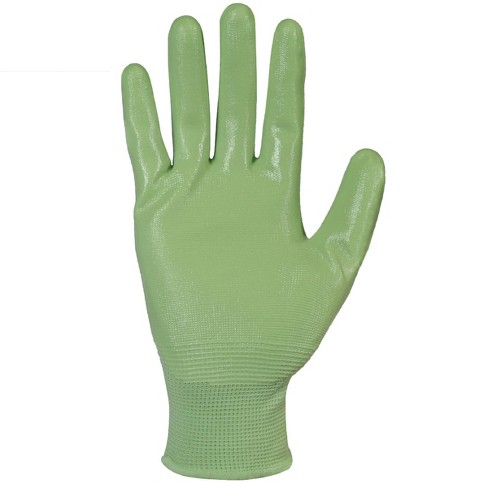 Digz Nitrile Dipped Garden Gloves Light Green - image 1 of 3