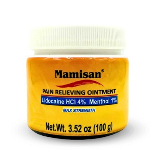 Mamisan Pain Relieving Ointment with Lidocaine - 3.52oz/100g - 1 of 3