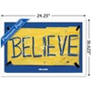 Trends International Ted Lasso - Torn Believe Framed Wall Poster Prints - 3 of 4