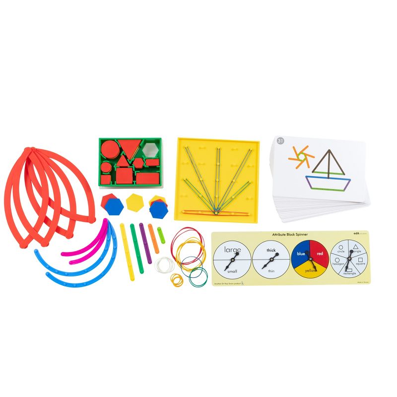 Edx Education Early Math101 to Go Kit, Geometry & Problem Solving, Ages 5-6, 2 of 6