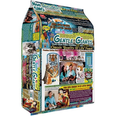 Gentle Giants With Chicken Fish Adult Premium Dry Cat Food