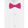 Jacob Alexander Young Boys' Solid Color Pre-Tied Adjustable Banded Bow Tie - 2 of 4
