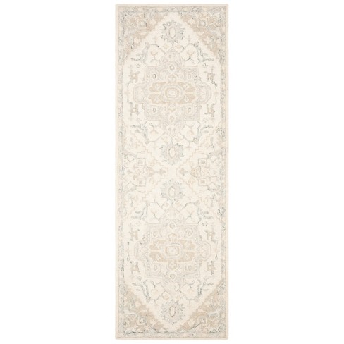 Micro-loop Mlp503 Hand Tufted Area Rug - Ivory/beige - 2'3