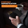 Mens Wallet Card Holder, Smart Pop Up RFID Blocking Wallet, Slim Minimalist Leather Front Pocket Card Case - 4 of 4
