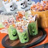 Glowing Face Halloween Plastic Cups - 12 Pc. | Perfect for Festive Dinner Parties - 4 of 4