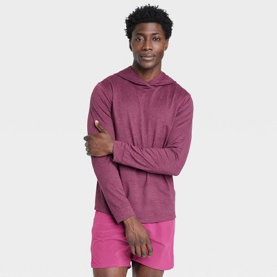 Men's Soft Stretch Hooded Long Sleeve Top - All In Motion™