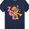 Boys' - Sesame Street - Zoe With Flowers Short Sleeve Graphic T-Shirt - 2 of 4