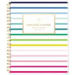 Emily Ley for At-A-Glance 2023-24 Academic Planner 11"x8.375" Weekly/Monthly Happy Stripe