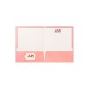 JAM Paper Glossy 2-Pocket Presentation Folders Assorted Colors 385GFASSRT - 4 of 4
