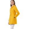 INSPIRE CHIC Women's Christmas Peter Pan Collar Double Breasted Long Trench Winter Pea Coat - 4 of 4